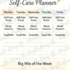 The Ultimate Stress Relief Printable Kit | 8-Page Self-Care & Wellness Bundle - Image 7